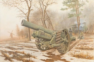 Roden 1/35 British BL 8-inch Howitzer Mk VI Gun ROD813