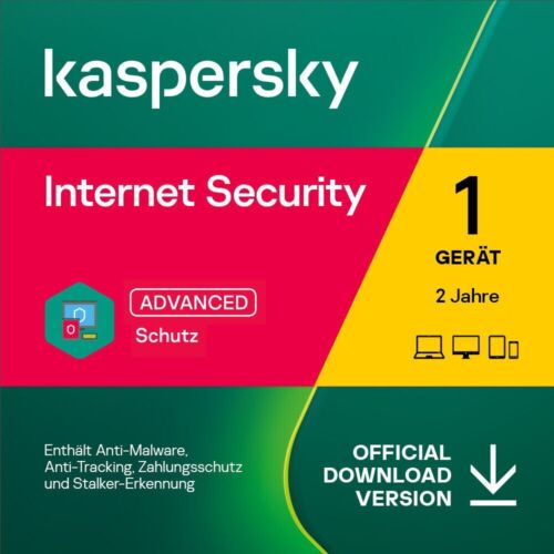 Kaspersky Internet Security 2024 1 PC 2 Jahre per Email - Bild 1 von 1