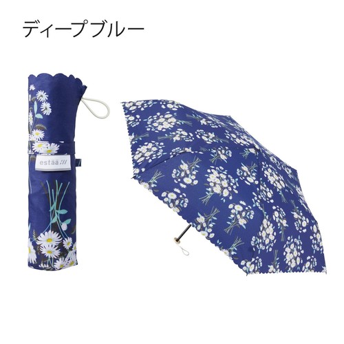 Japón【estaa】Margaret Anti-UV Resistencia al Viento Ligero Paraguas Plegable - Imagen 11 de 12