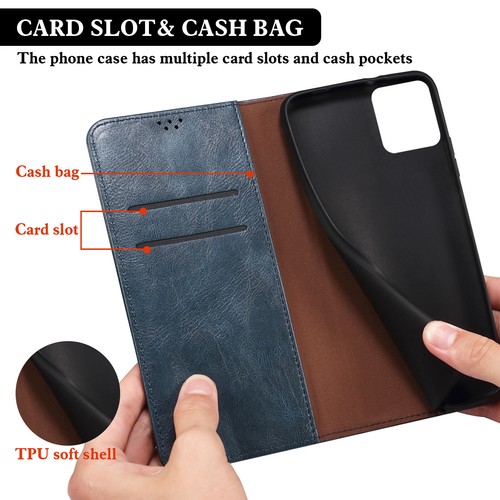 For Google Pixel 9 8 7 6 Pro 7A 6A Leather Wallet Magnetic Stand Card Case Cover - Picture 38 of 62
