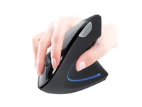 Vertikal Ergonomische Optische Funk Maus Kabellose Wireless Pc 6 Tasten 1600 Dpi