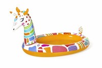 Bestway Planschbecken Giraffe 266X157X127Cm 220L Kinderpool Mit Wassersprinkler