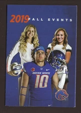 Boise State Broncos--2019 Football/Fall Sports Pocket Schedule