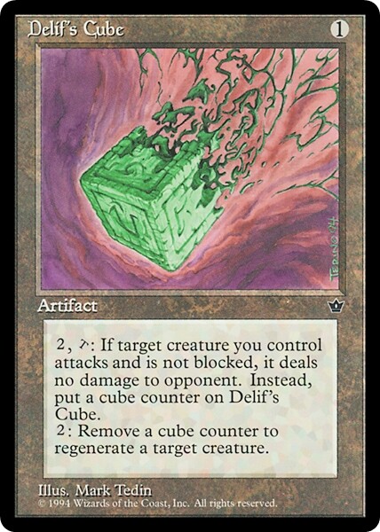 DELIF'S CUBE mtg NM Fallen Empires 1 Rare