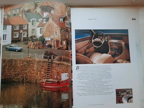 1991 JAGUAR DAIMLER XJS car sales brochure, all models. BEAUTIFUL CATALOGUE! - Picture 8 of 11