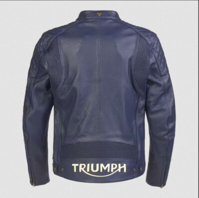 Triumph Braddan Air Race Jacket Blue MLES2332 | eBay