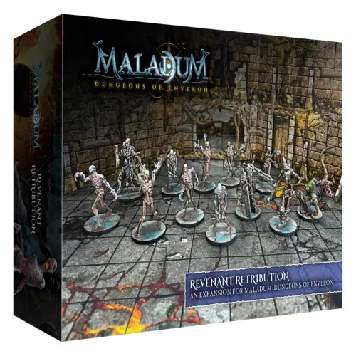 Maladum Revenant Retribution - дополнение к Dungeon Crawler D-D HeroQuest BSGMDE005 6790₽