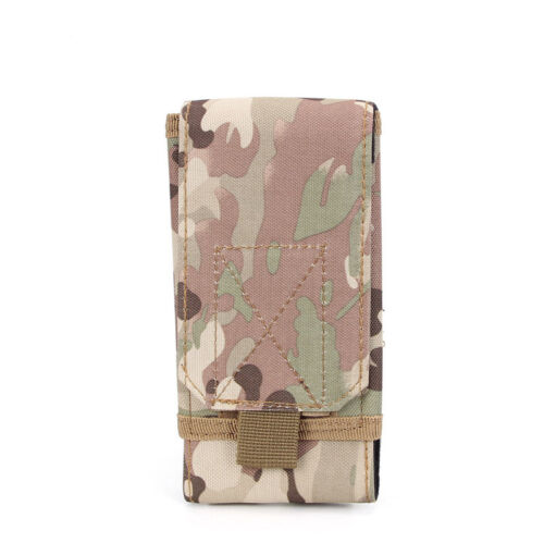 Universal Tactical Army Bag Mobile Phone Belt Loop Hook Cover Case Pouch Holster - Picture 15 of 18