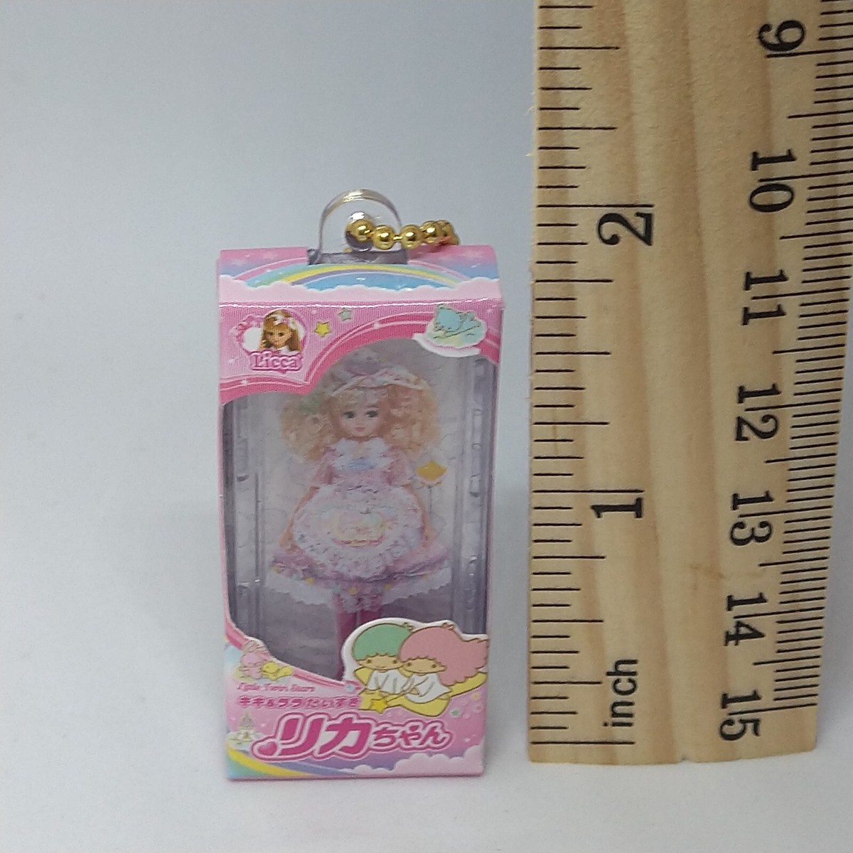 Licca Doll Little Twin Stars Keychain Takara Tomy Arts Sanrio