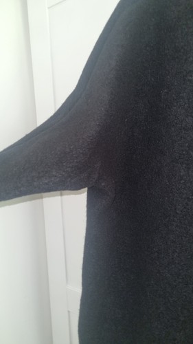 BNWT Calvin Klein Cocoon Coat Midi Oversized Black Bonded Wool RRP £700 UK 12 - Picture 12 of 12