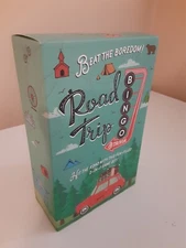ROAD TRIP BINGO & TRIVIA FAMILY TRAVEL GAME NEW SEALED BOX FREE SHIPPING