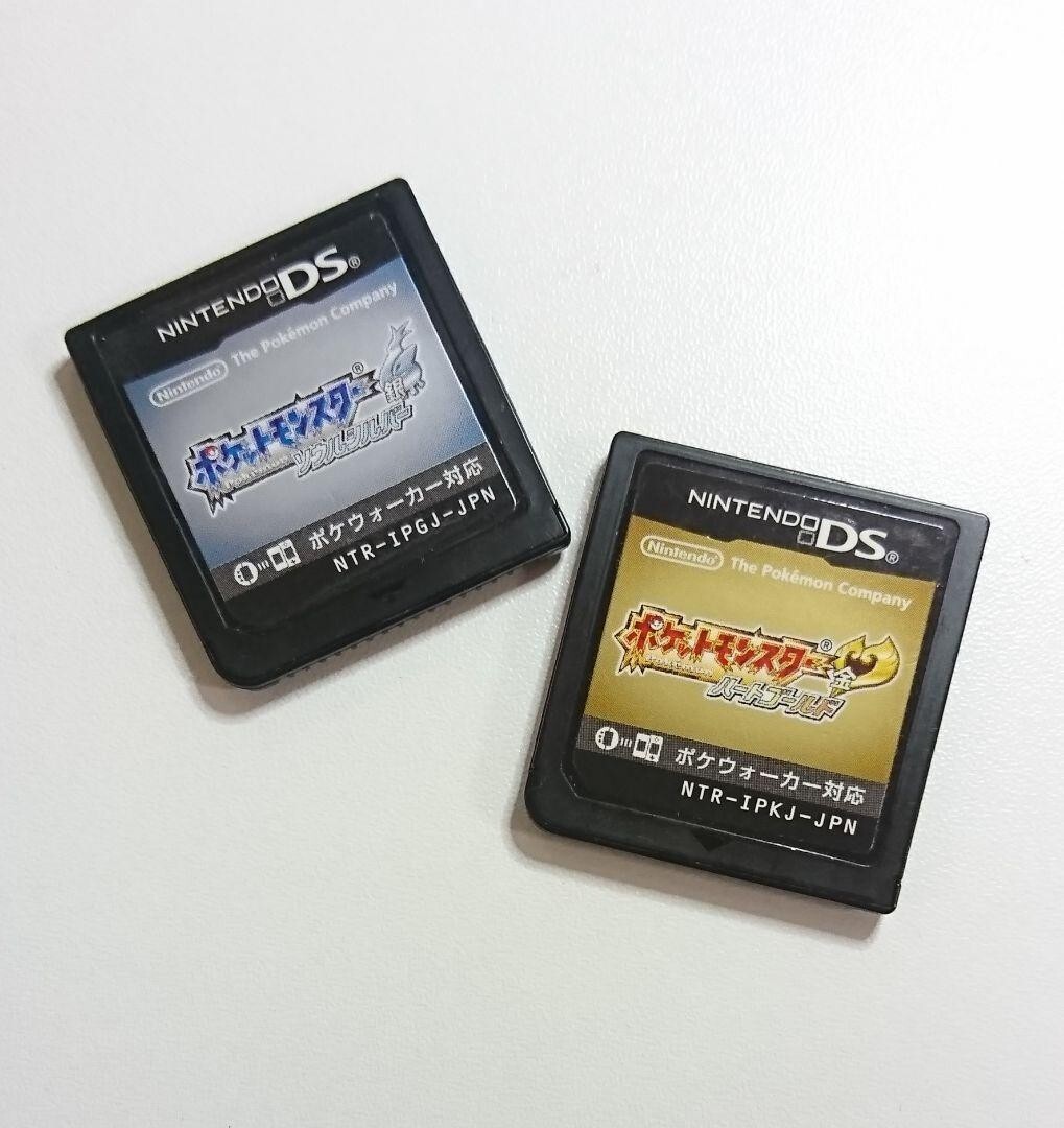 Nintendo DS Pokemon Heartgold + Soulsilver Cartridge Only Nintendo DS Pokemon Heartgold + Soulsilver Cartridge Only