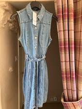 Denim Dress FF Womens size 10 BNWT