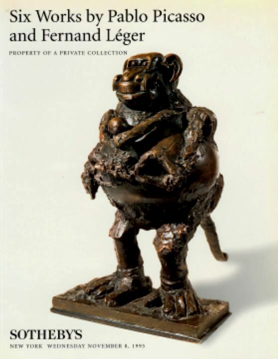 SOTHEBY'S SIX WORKS BY PABLO PICASSO AND FERNAND LEGER. 1995