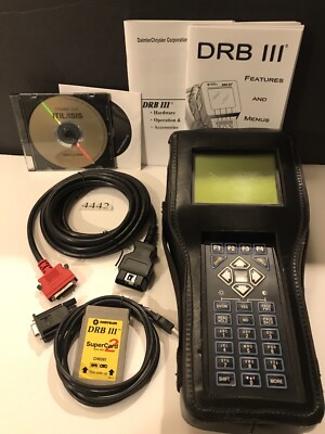 team.003b　diagos_del 3 CHRYSLER DRB III DEALERSHIP DIAGNOSTIC SCANTOOL JEEP VIPER MOPAR