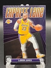 2023-24 Panini Donruss Optic LeBron James Express Lane #9 Los Angeles Lakers 