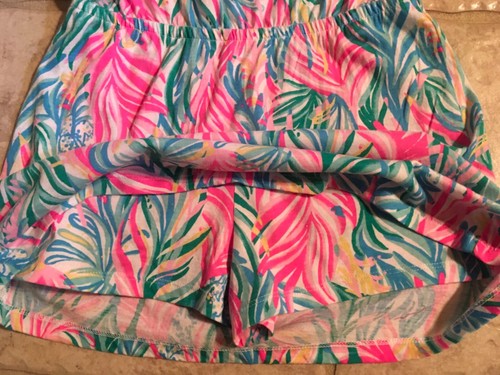 Lilly Pulitzer Dress Romper Skort Girls size L (8-10 Years) - Picture 4 of 7