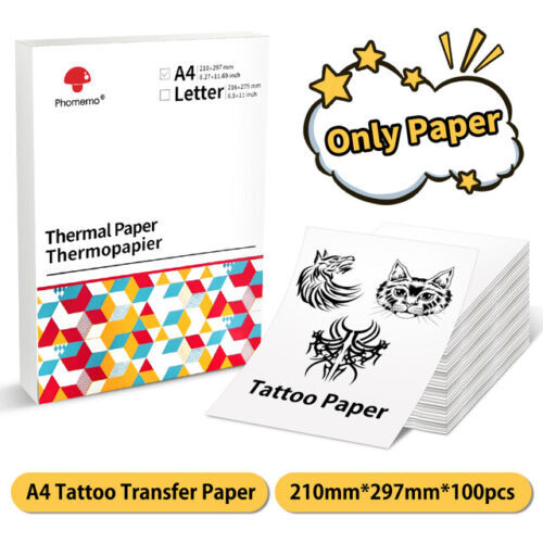 Thermal Labels Carta Termica Pieghevole A4 Compatibile Per Stampanti Portatili Phomemo M08F, PJ762/PJ763MFi, HPRT MT800/MT800Q E Altre Stampanti Portatili A4 – Carta Termica Per Stampa Continua (210 X - Foto 10
