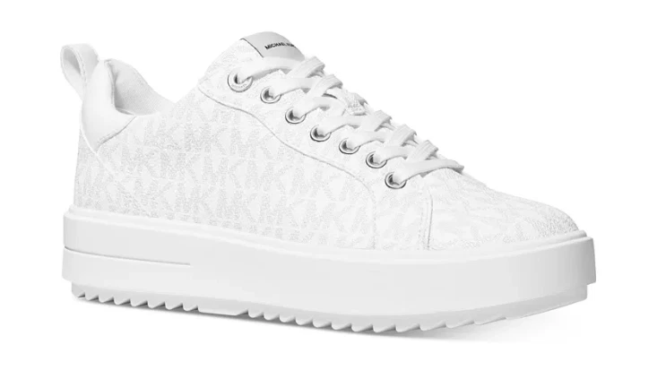 Michael kors white sneakers store