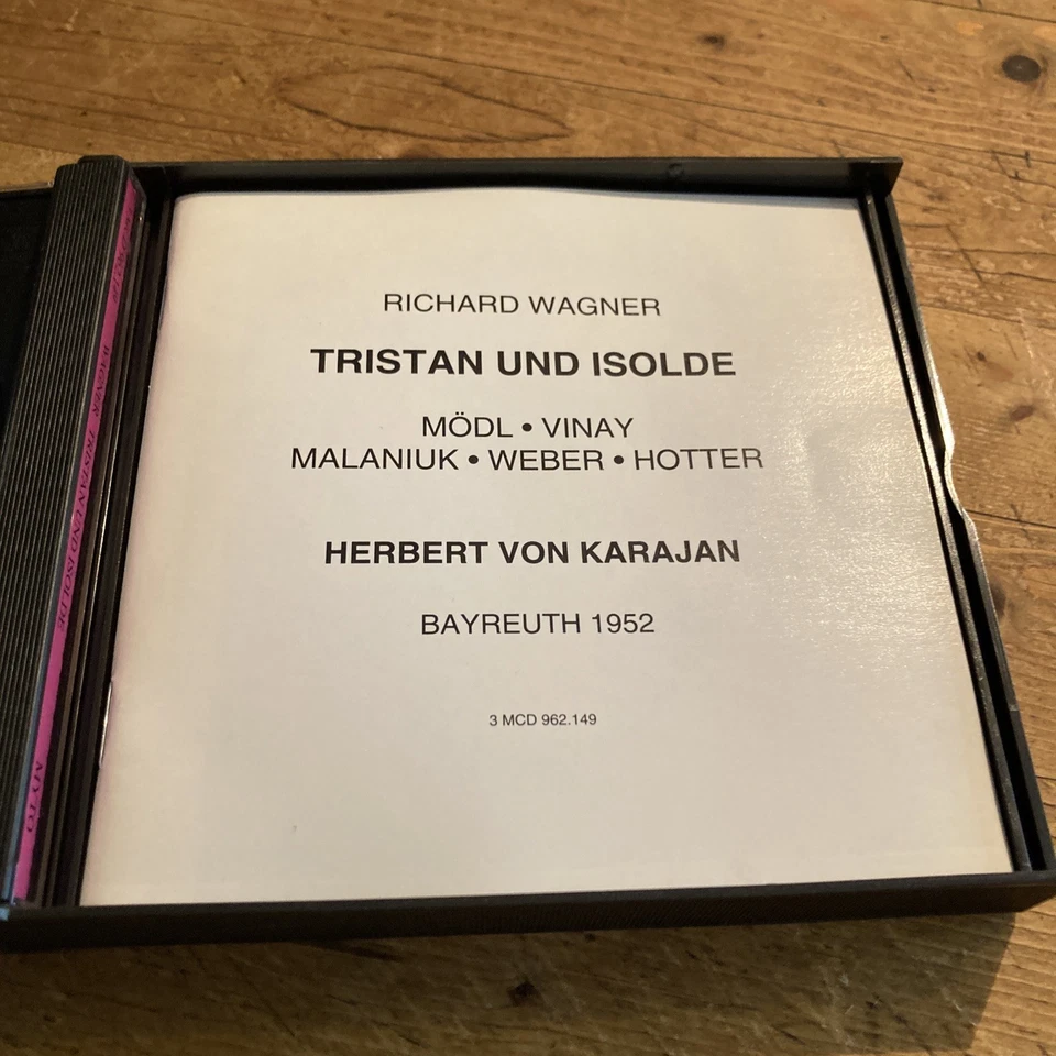 Tristan Und. Isolde - Karajan- Hotter Mödl- 09695 - Bild 3 von 4