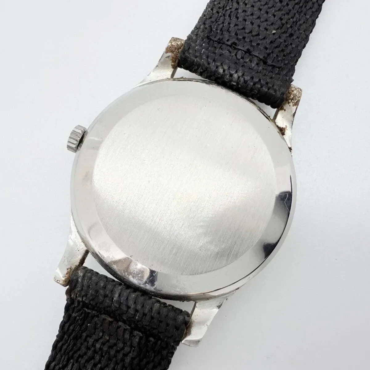 IWC Watch Schaffhausen Silver Hand-Winding 35mm Unisex Vintage Leather Band image 4