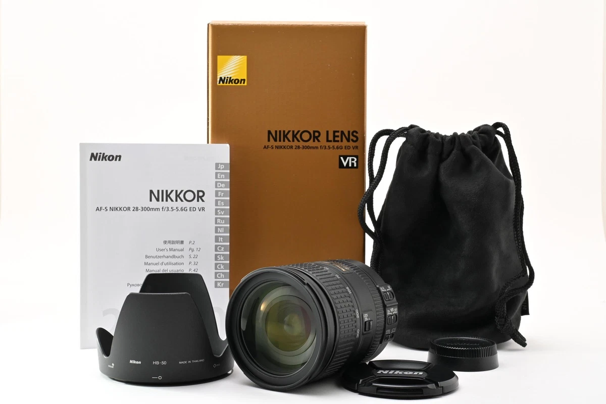 Nikon NIKKOR 28-300mm Focal Camera Lenses for sale | eBay