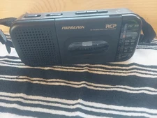 Vintage Soundesign Radio Cassette Player Model 4612BLK AM/FM Portable Tested