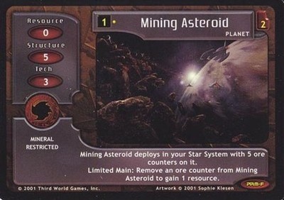 Mining Asteroid - Primary Edition - Firestorm CCG