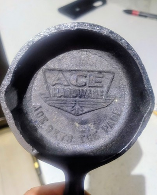 #ad Ace Hardware Mini Collectible Cast Iron Novelty Ash Tray $14.98