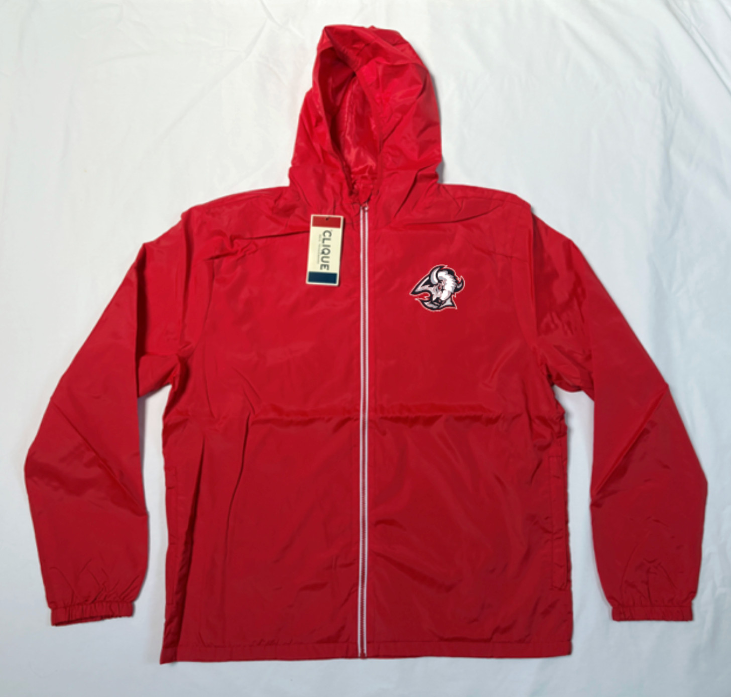 Buffalo Sabres Rrain Jacket Zip Sweatshirt Hoodie XL Vintage Goathead Logo New