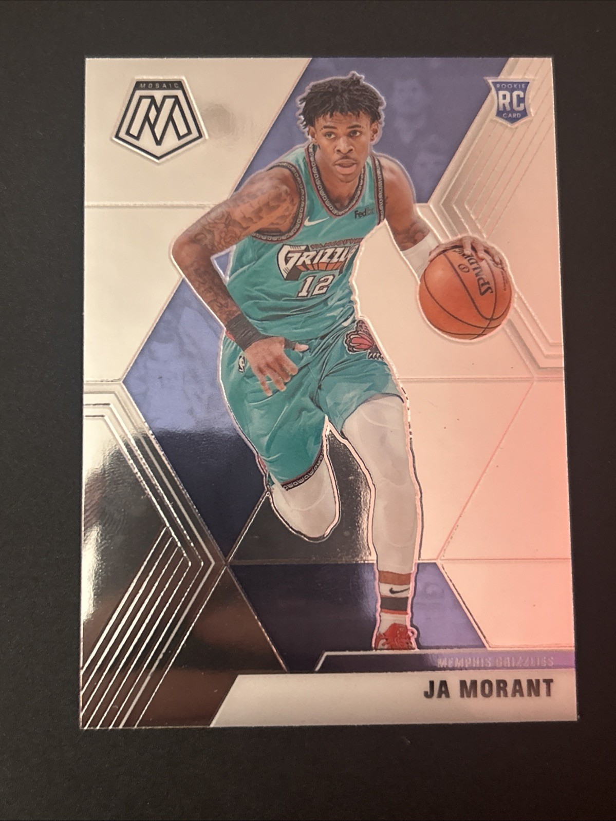 JA MORANT 2019-20 Panini Mosaic ROOKIE (VANCOUVER JERSEY) #219 RC Grizzlies