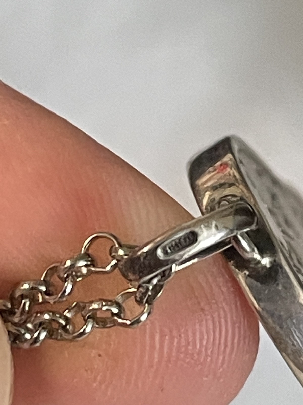 Authentic Large Gucci Ghost Necklace Pendant  Ste… - image 8