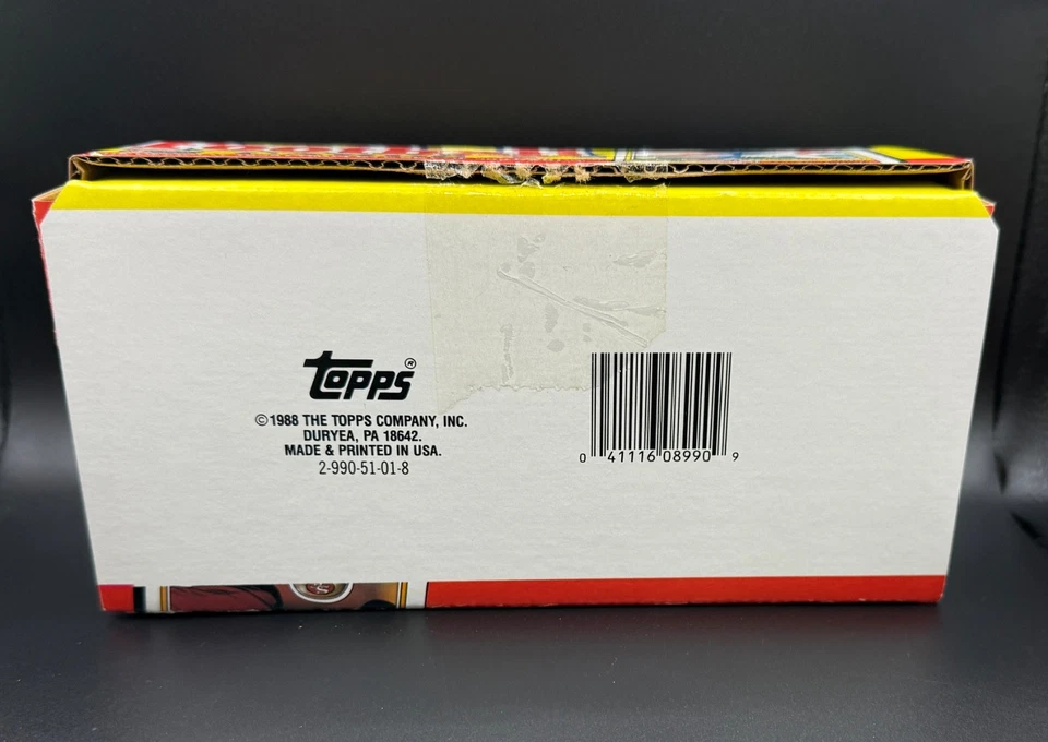 Juego completo de fútbol americano Topps 1988 abierto de fábrica (396 tarjetas) BO JACKSON RC Foto 4 de 4
