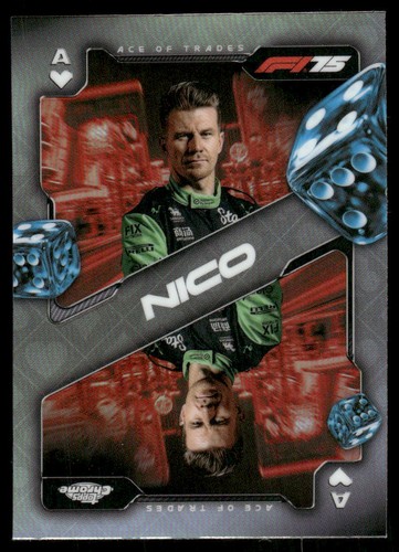 2025 Topps Chrome Formula 1 Ace of Trades Nico Hulkenberg #SCA-10 card