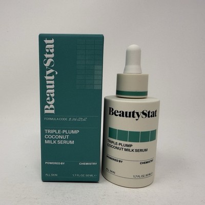 BeautyStat Triple Plump Coconut Milk Serum - Full Size 1.7oz/50ml NIB
