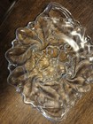 Vintage Indiana Glass Wild Rose Frosted Handled Cake Plate, 12inch — photo 2