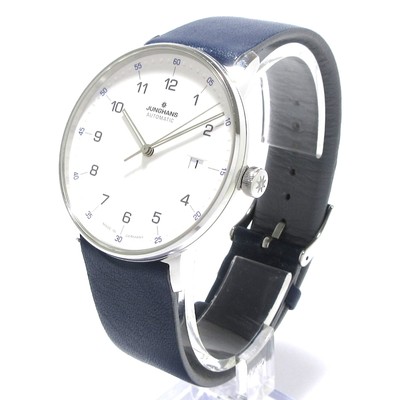 Auth JUNGHANS form 027/4735.00 N******* Dark Navy Men's