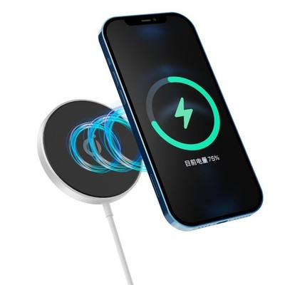 eSTUFF W125920090 MHXH3ZM_A Magnetic Wireless Charger with USB-C Plug. Lot ~E~