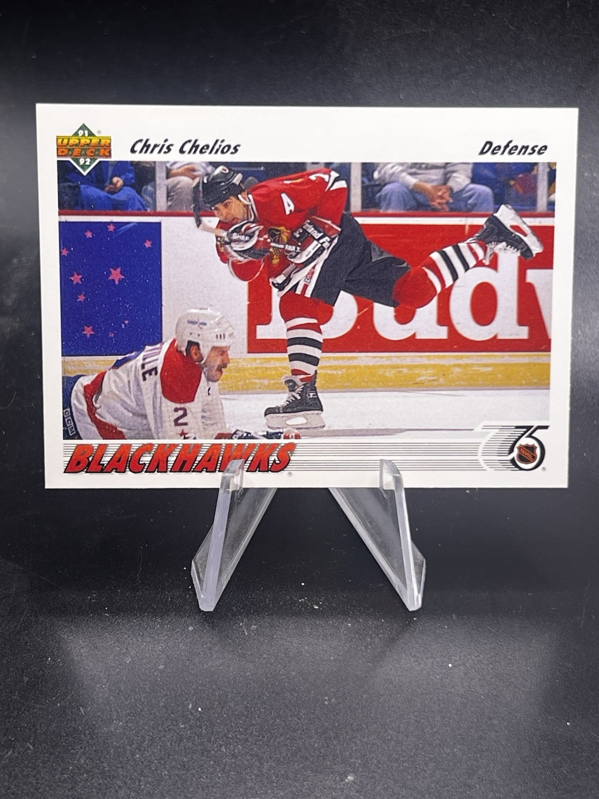 1991-92 Upper Deck #354 Chris Chelios