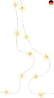 Goobay 60332 20Er Led-Silberdraht Lichterkette/Sterne/Lichterkette Mit