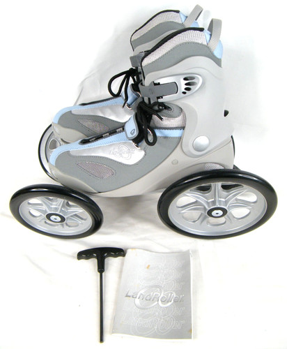 LandRoller Terra 9 Angled Wheel Inline Skates Women's size 8.5 US 40.5 EU