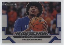 2022-23 Panini Prizm Draft Picks Widescreen Silver Shaedon Sharpe #WS-SS 12po