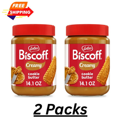 #ad #ad Lotus Biscoff Creamy Cookie Butter 2 Pack $8.12