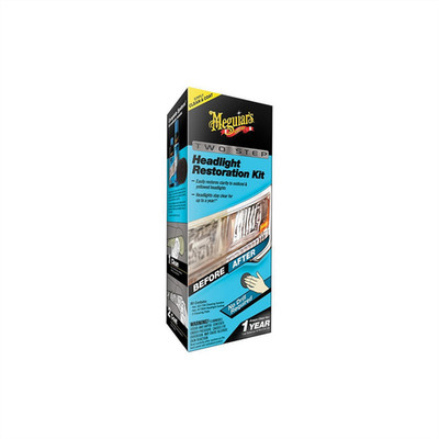  Meguiar's MIR.G2970 Meguiars G2970 Two-Step Headlight Restoration Kit, 28.8% VO