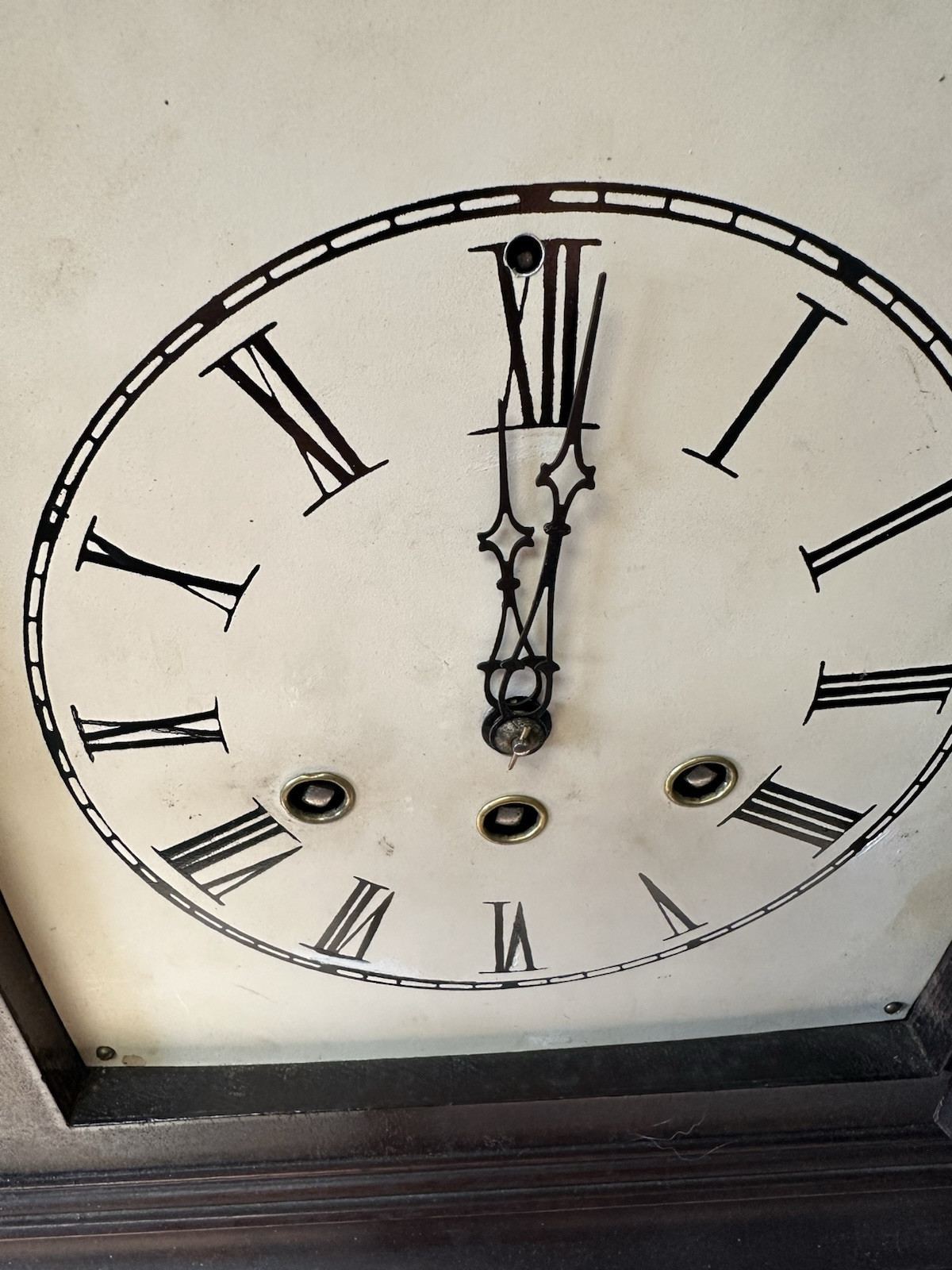 Magnificent Antique Herschede Clock Symphony Rod Model Westminster Chime 1923