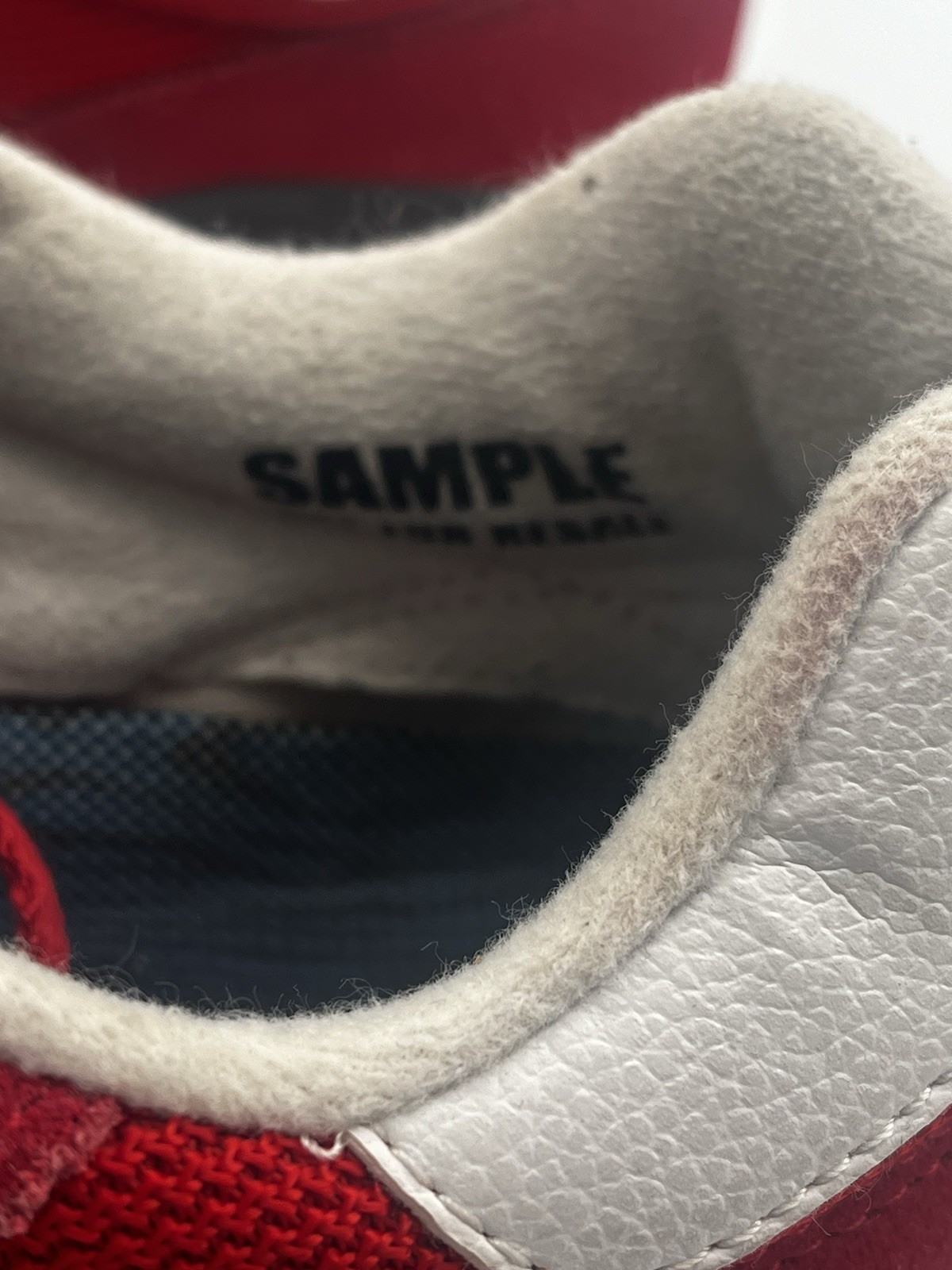 Sample New Balance 515 Red Sample Pair Size 9.5 - image 7