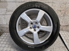 VOLVO XC60 2012 ''18 INCH ALLOY WHEEL TYRE 235/60/R18 8J ET55 31255447 6.7MM