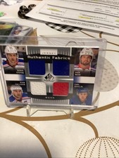 2013-14 SP Game Used Edition Jerseys Rick Nash Ryan Callahan Carl Hagelin Stepan