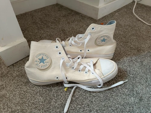 Sneakers alte Converse Chuck Taylor All Star in tela taglia 7