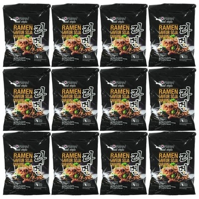 SALE, MHD12.05.26!Ramen Noodles Bratnudeln Ramen Nudeln mit Soja Karamell12x170g